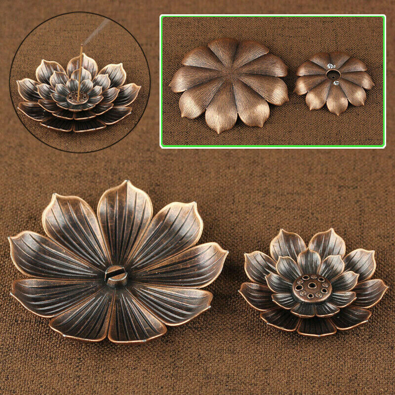 Incense Cone Holder - Incense Stick Holder Round Plate Buddhism