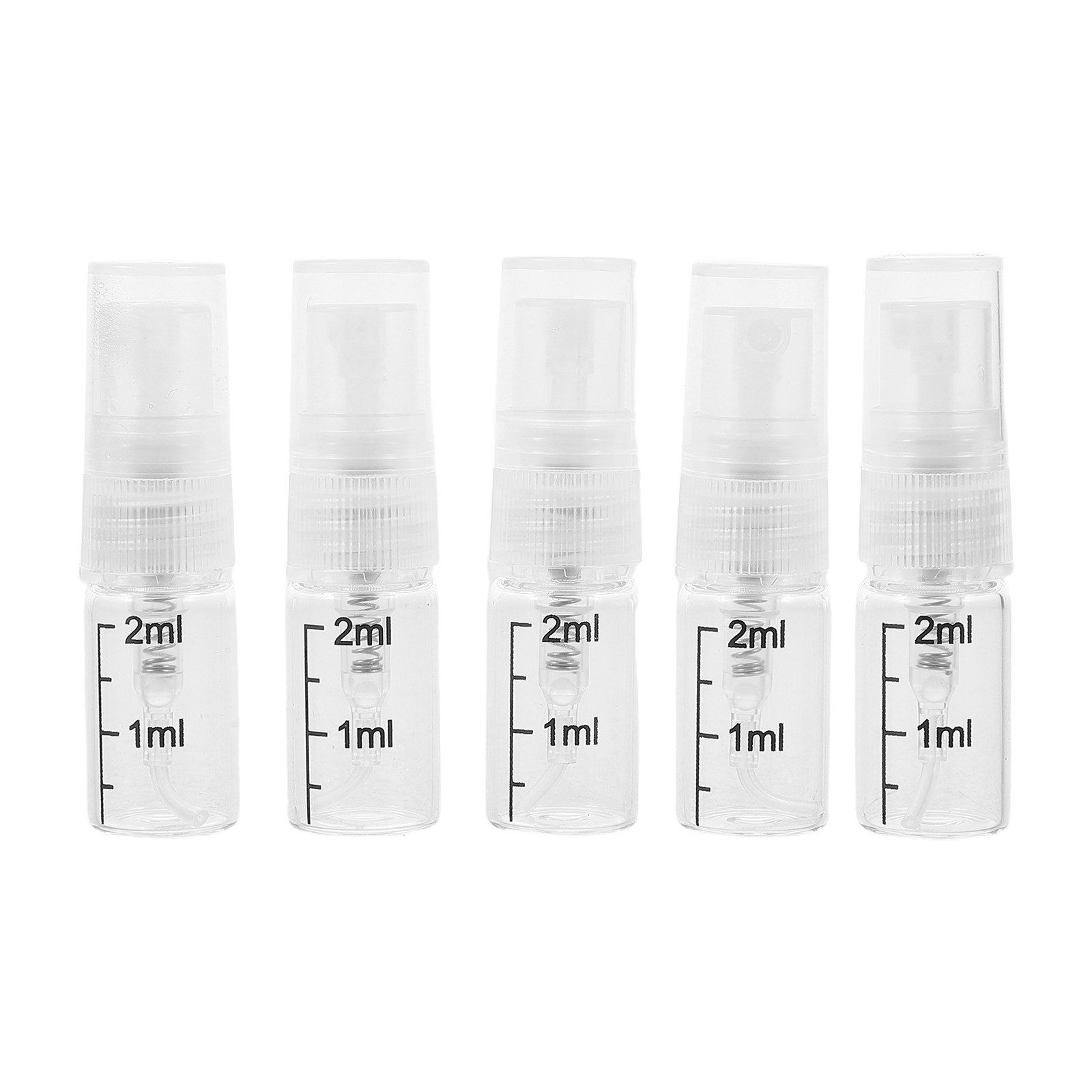 5Pcs Clear Glass Portable Spra - огляд і ціна Perfume Atomizer Travel