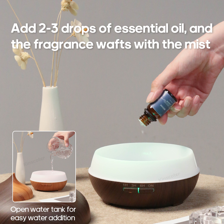 KINSCOTER Wood Grain Aromather - огляд і ціна Home Fragrance Oil Diffuser
