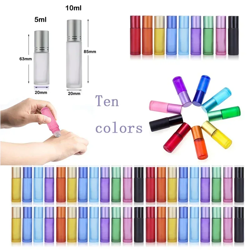 10/30/50Pcs 5-10ml Frosted Gla - огляд і ціна Perfume Atomizer Travel