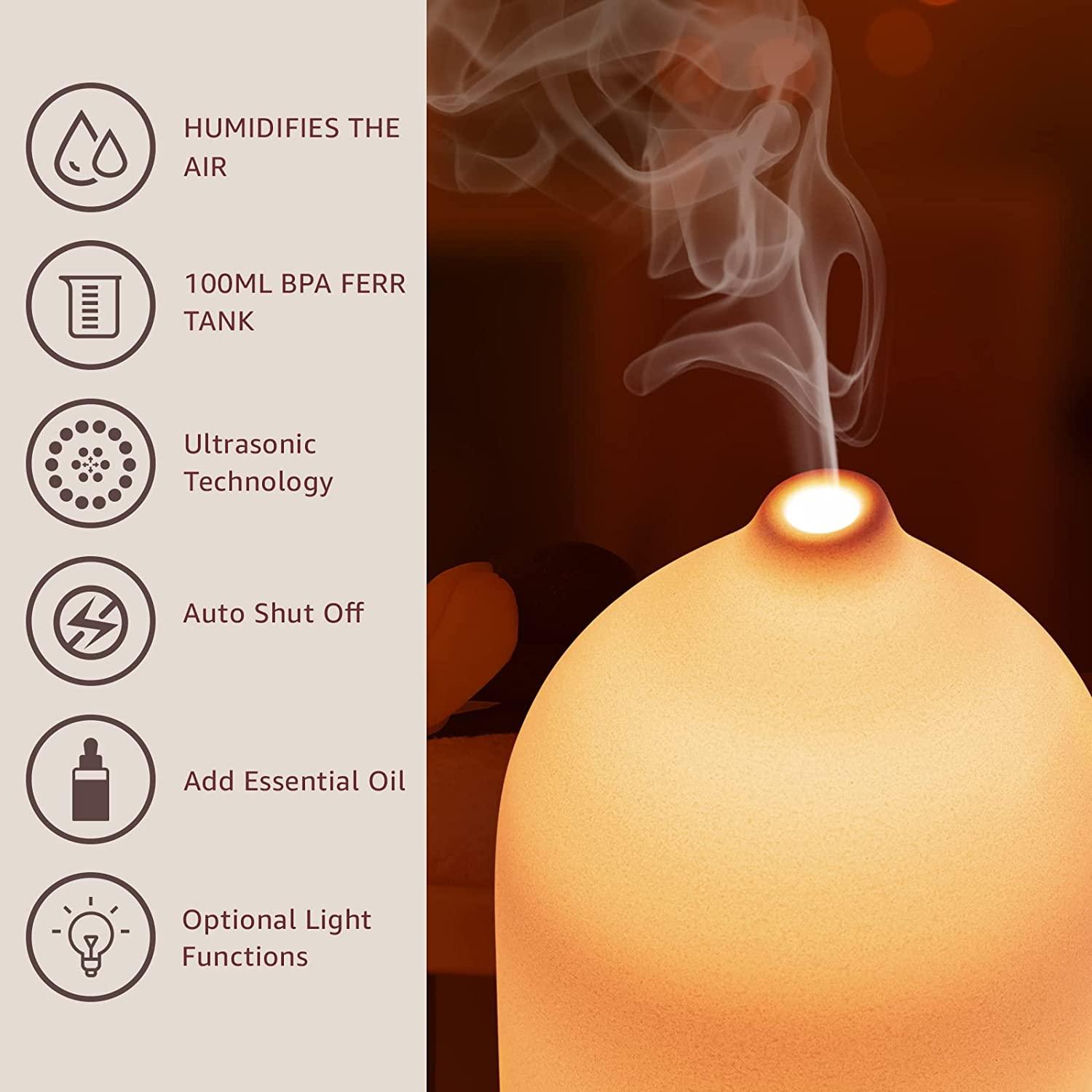 100ml Ceramic Essential Oil Di - огляд і ціна Home Fragrance Oil Diffuser