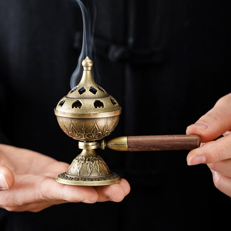 Handheld Rotating Incense Burn - огляд і ціна Incense Cone Holder