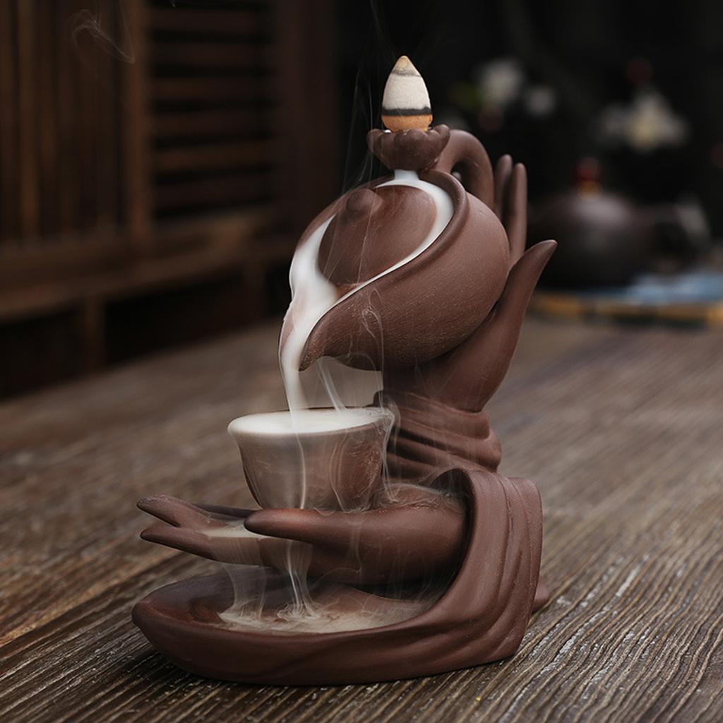 Buddha Hand & Teapot Shaped In - огляд і ціна Incense Cone Holder