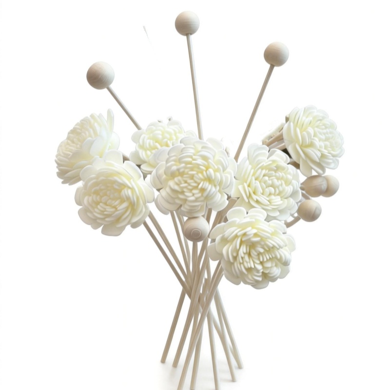 10PCS Artificial Flower Rattan - огляд і ціна Reed Diffuser Set