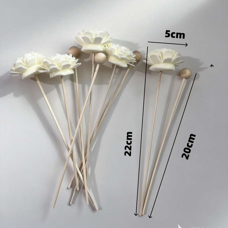 10PCS Artificial Flower Rattan - огляд і ціна Reed Diffuser Set