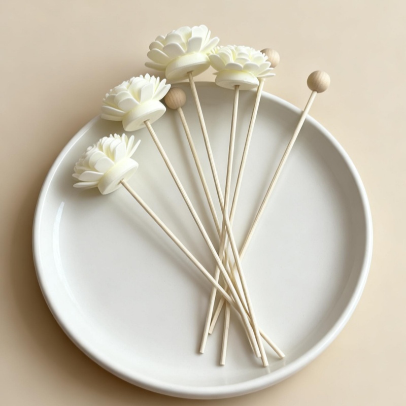 10PCS Artificial Flower Rattan - огляд і ціна Reed Diffuser Set