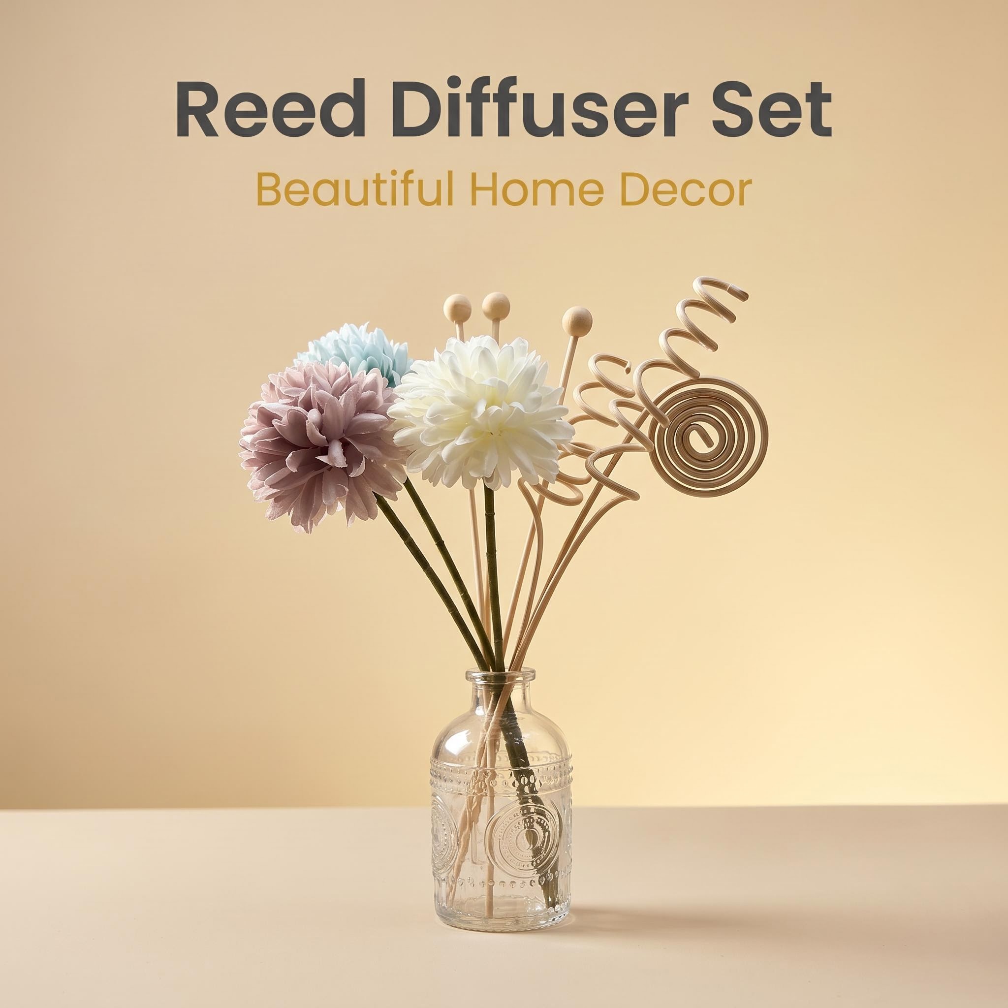 diy diffuser sticks set, artif - огляд і ціна Home Fragrance Aroma Set