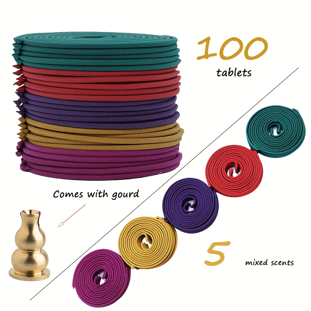 100 Pieces of Mixed Spiral Aro - огляд і ціна Home Fragrance Best
