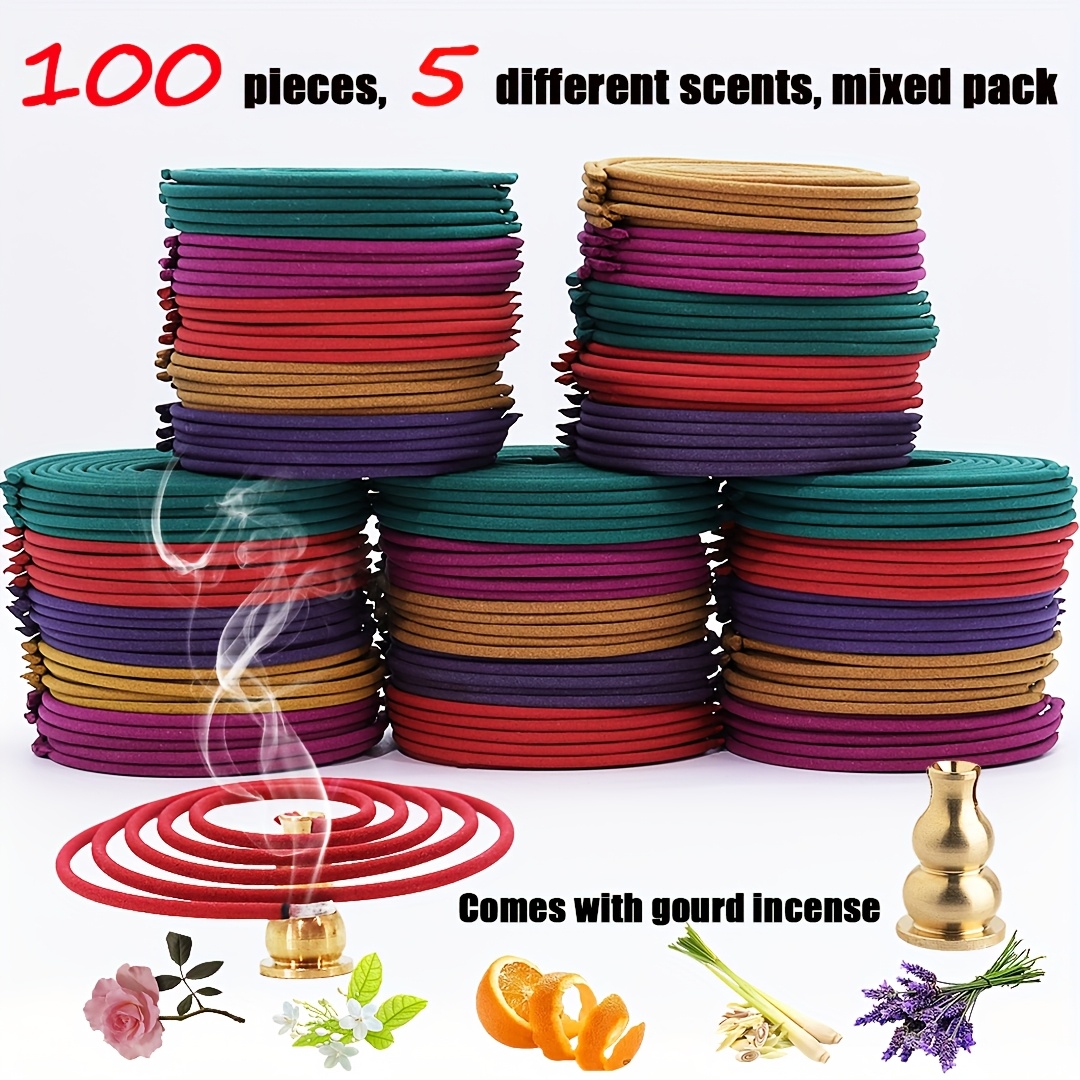 100 Pieces of Mixed Spiral Aro - огляд і ціна Home Fragrance Best