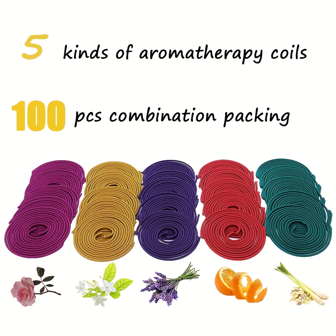 100 Pieces of Mixed Spiral Aro - огляд і ціна Home Fragrance Best
