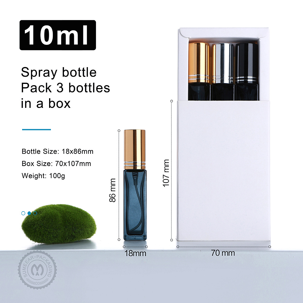 5/10/15Pcs 10ml Blue Perfume B - огляд і ціна Perfume Atomizer Travel
