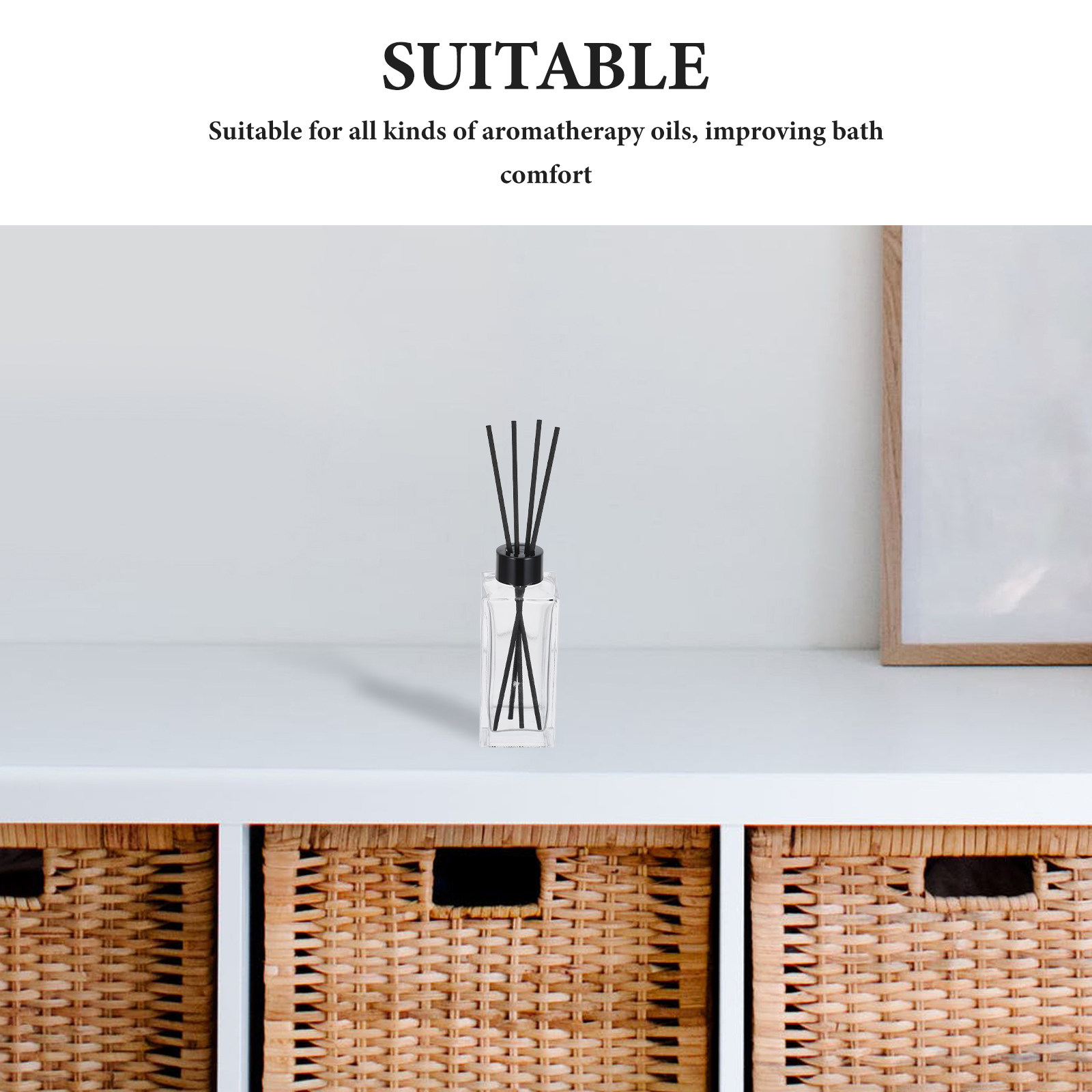 4Sets Bathroom Fragrance Diffu - огляд і ціна Reed Diffuser Set