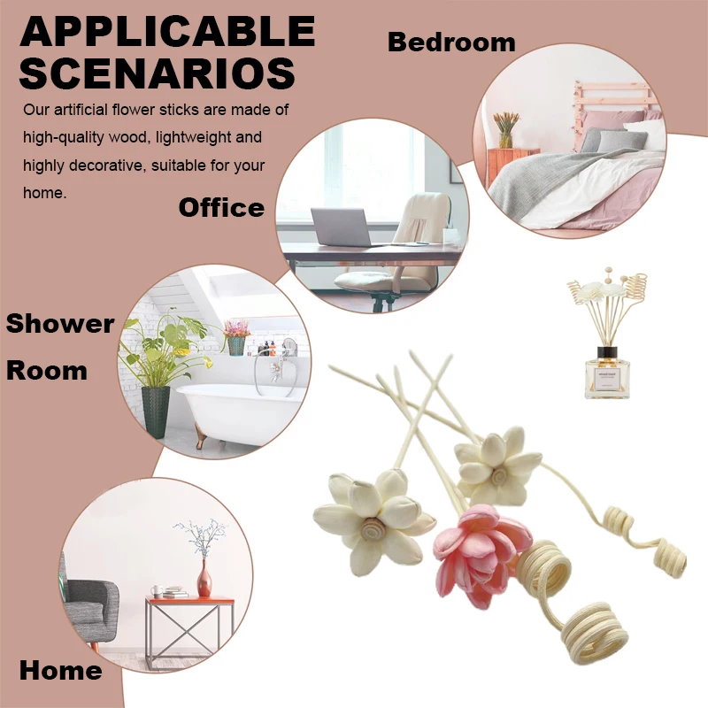 Artificial Flower Rattan Stick - огляд і ціна Home Fragrance Aroma Set