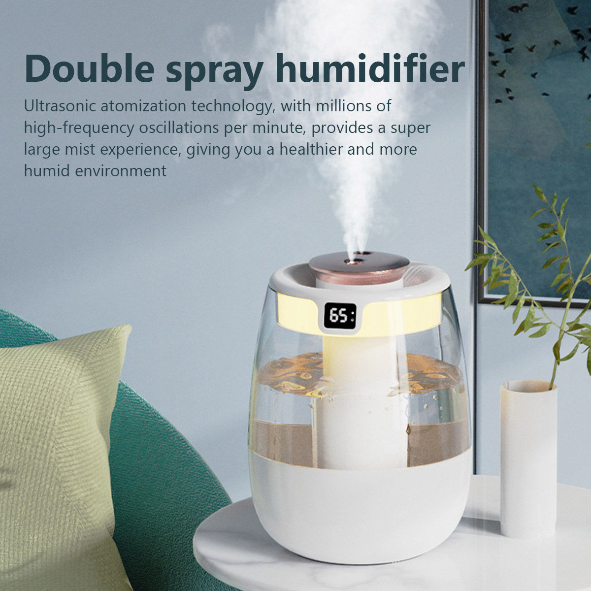 1.3L Air Humidifier Double Spr - огляд і ціна Home Fragrance Device